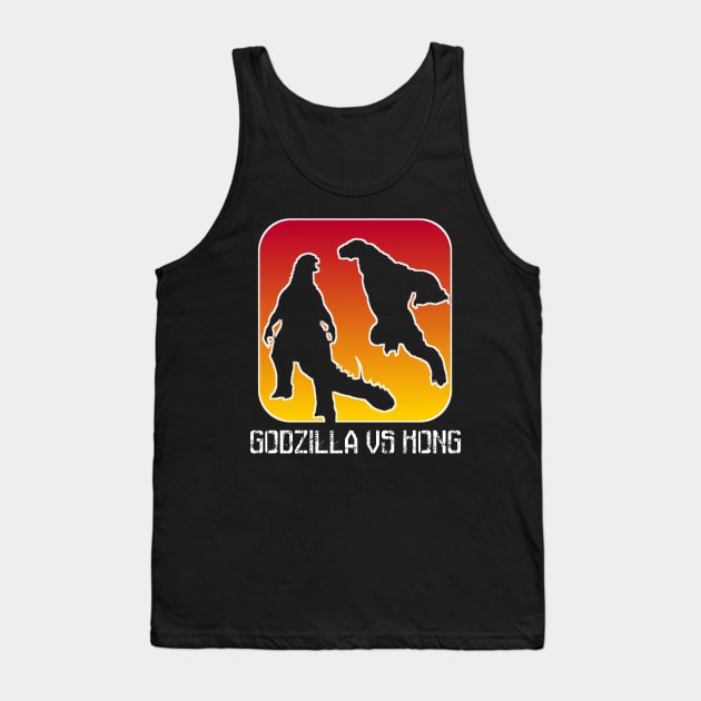 Godzilla vs kong Tank Top by Dexter